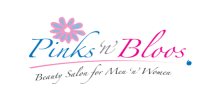 http://pinksnbloos.com - logo Pinks