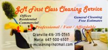 http://www.gmfirstclasscleaningservices - logo G&M First Class Cleaning Services - logo