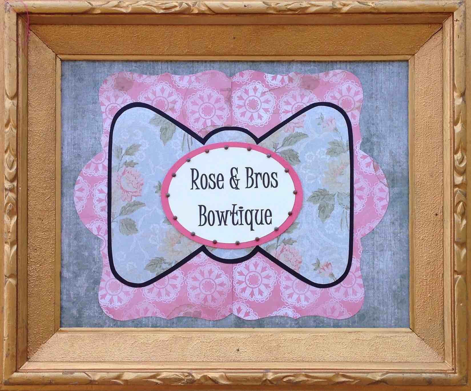 Rose & Bros Bowtique - logo Rose & Bros Bowtique - logo