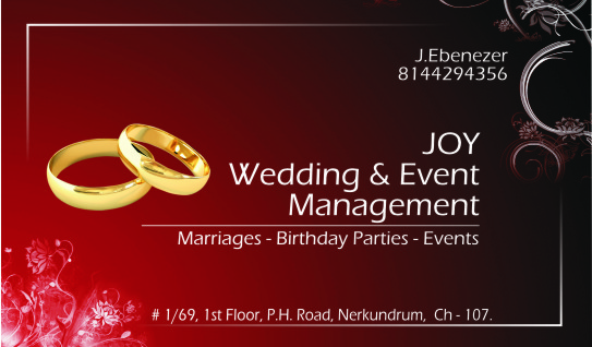 Joy Wedding & Event Management - logo Joy Wedding & Event Management - logo