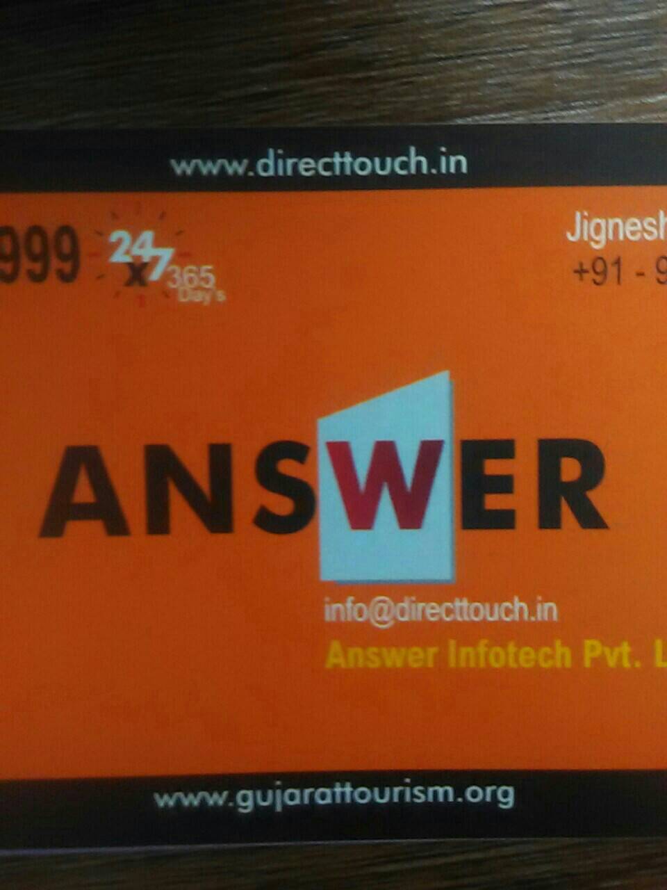 http://www.answerinfotech.com - logo Answer Infotech I 9898862888 - logo