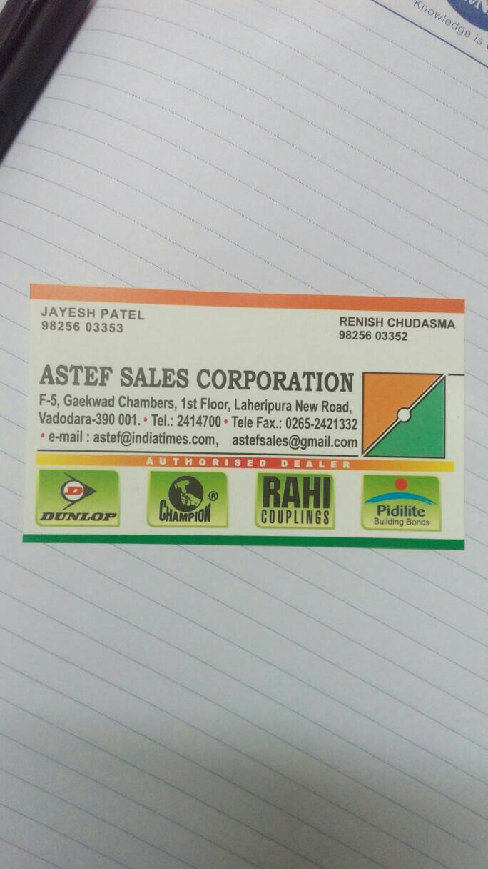 Astef Sales Corporation - logo Astef Sales Corporation - logo
