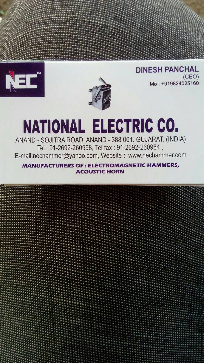 http://www.nechammer.com - logo Nstional Electric Co - logo