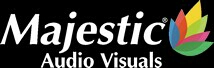 http://www.majesticaudiovisuals.com - logo Majestic Audio Visuals - logo