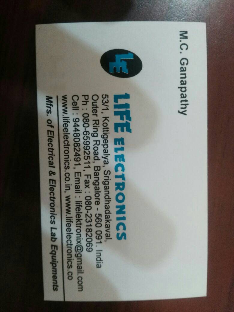 http://www.lifeelectronics.in/ - logo life electronics - logo